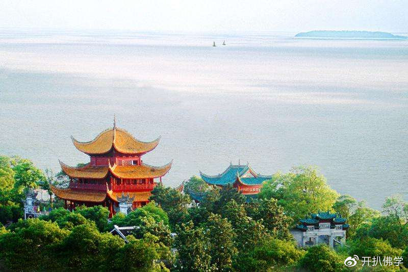 洞庭湖逆水造就湖南湖北二省
